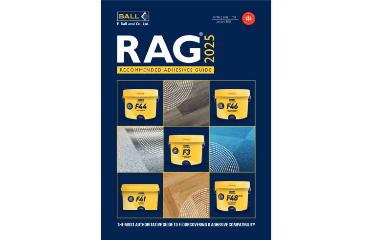 F. Ball Launches Recommended Adhesives Guide (RAG) 2025