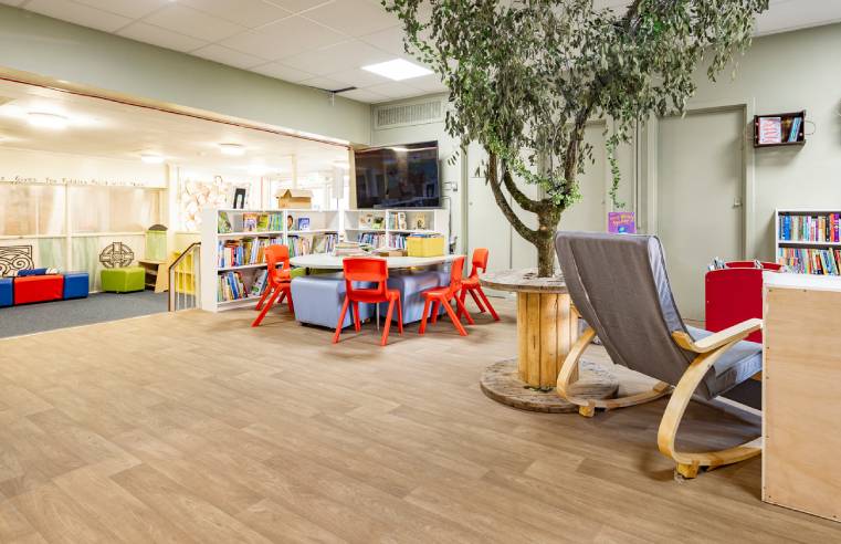 Isafe 70 vinyl safety flooring from IVC Commercial supports environmental ethos at cardiff school Isafe 70 vinyl safety flooring from IVC Commercial supports environmental ethos at cardiff school