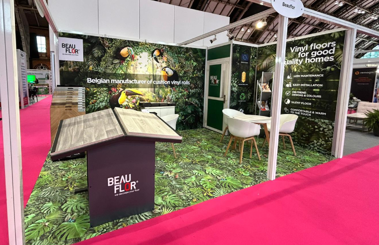 Beauflor shows its sheet vinyl flooring solutions at Housing 2024